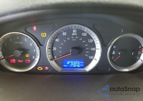 2010 Hyundai Sonata Gls from USA, damaged, VIN 5NPET4ACXAH618069